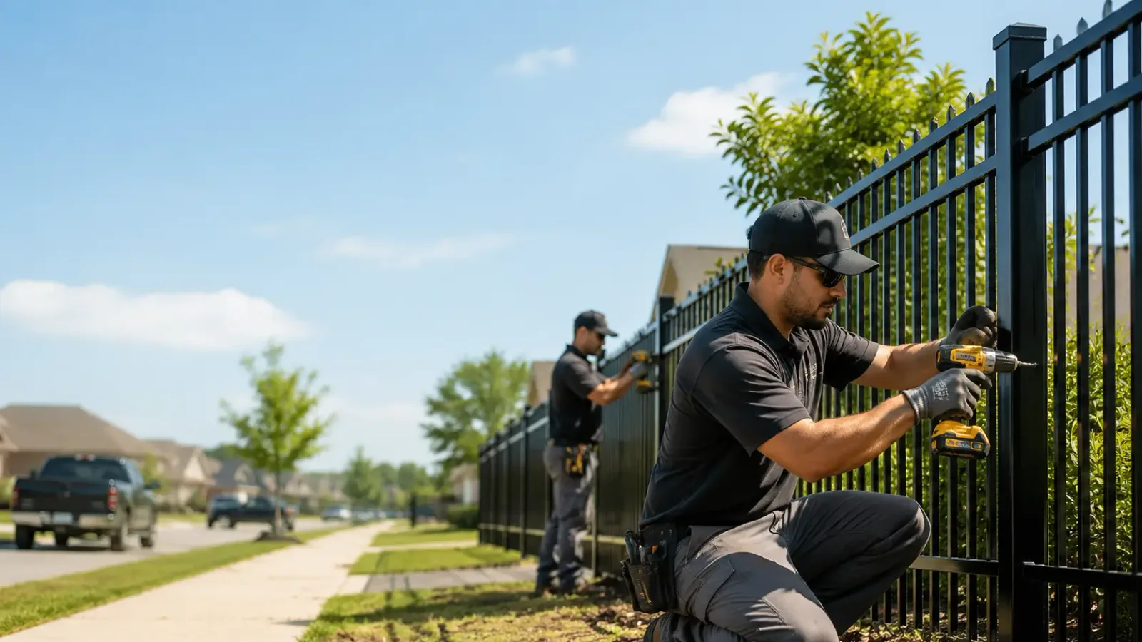 Metal Fence Installation in Larchmont, NY